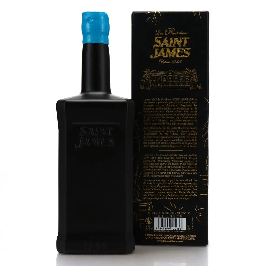 Sample Saint James 2007 Brut de Fut Éphémères no.7 54,3% 3cl