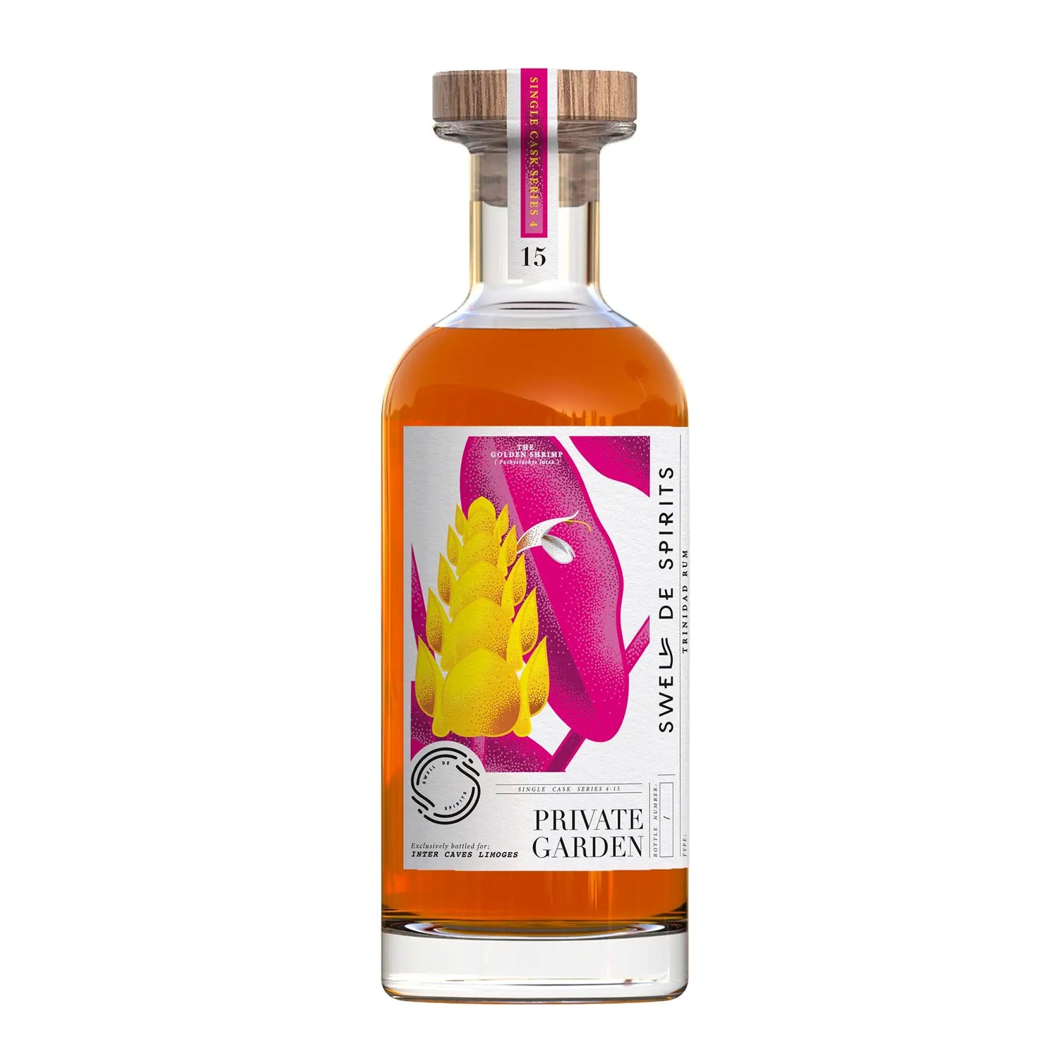 Sample Swell de Spirits Caroni 1998 Private Garden N°15 (InterCaves Limoges) HTR 25yr 59,2% 3cl