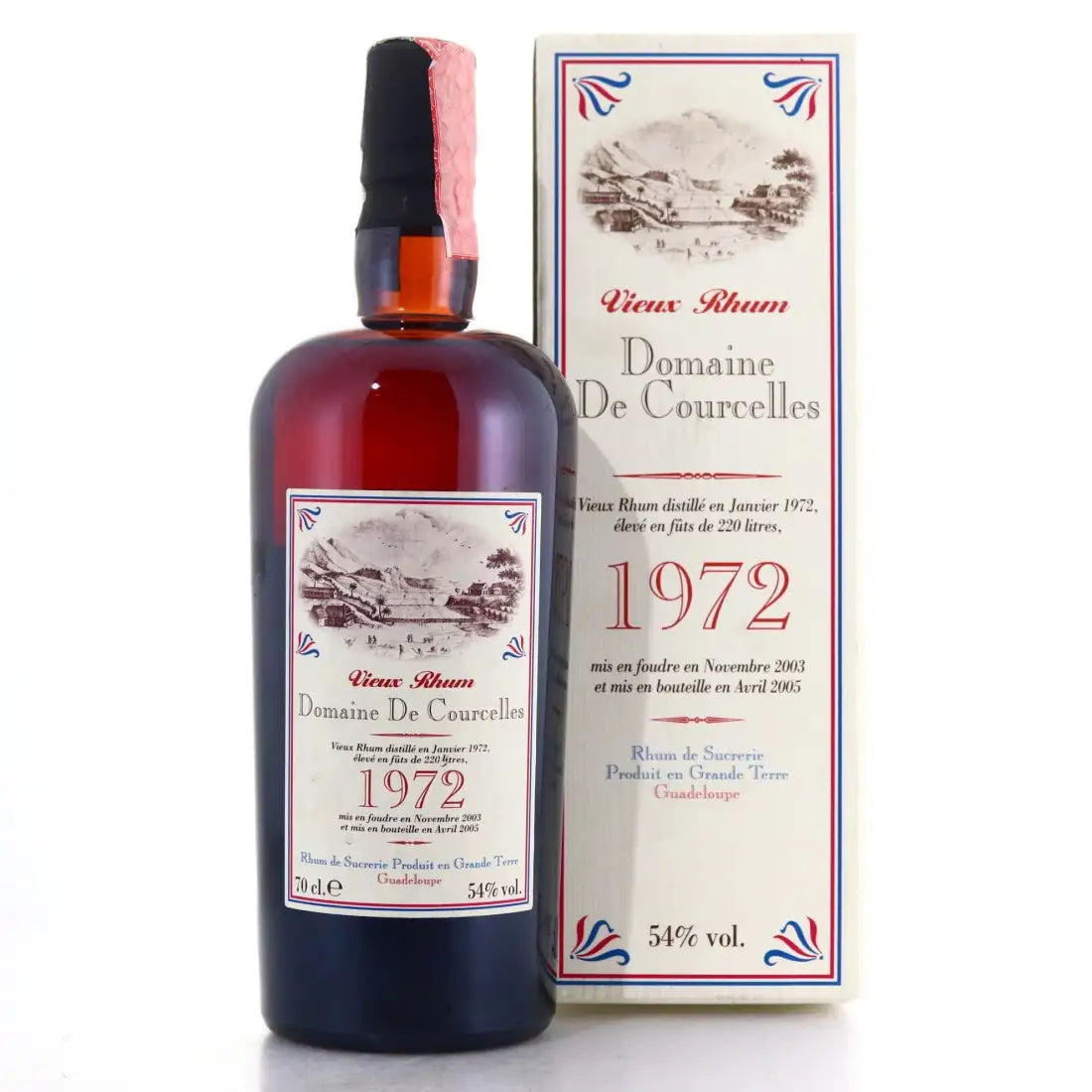 Sample Velier Domaine de Courcelles Grande Réserve 1972 32yr 54% 3cl