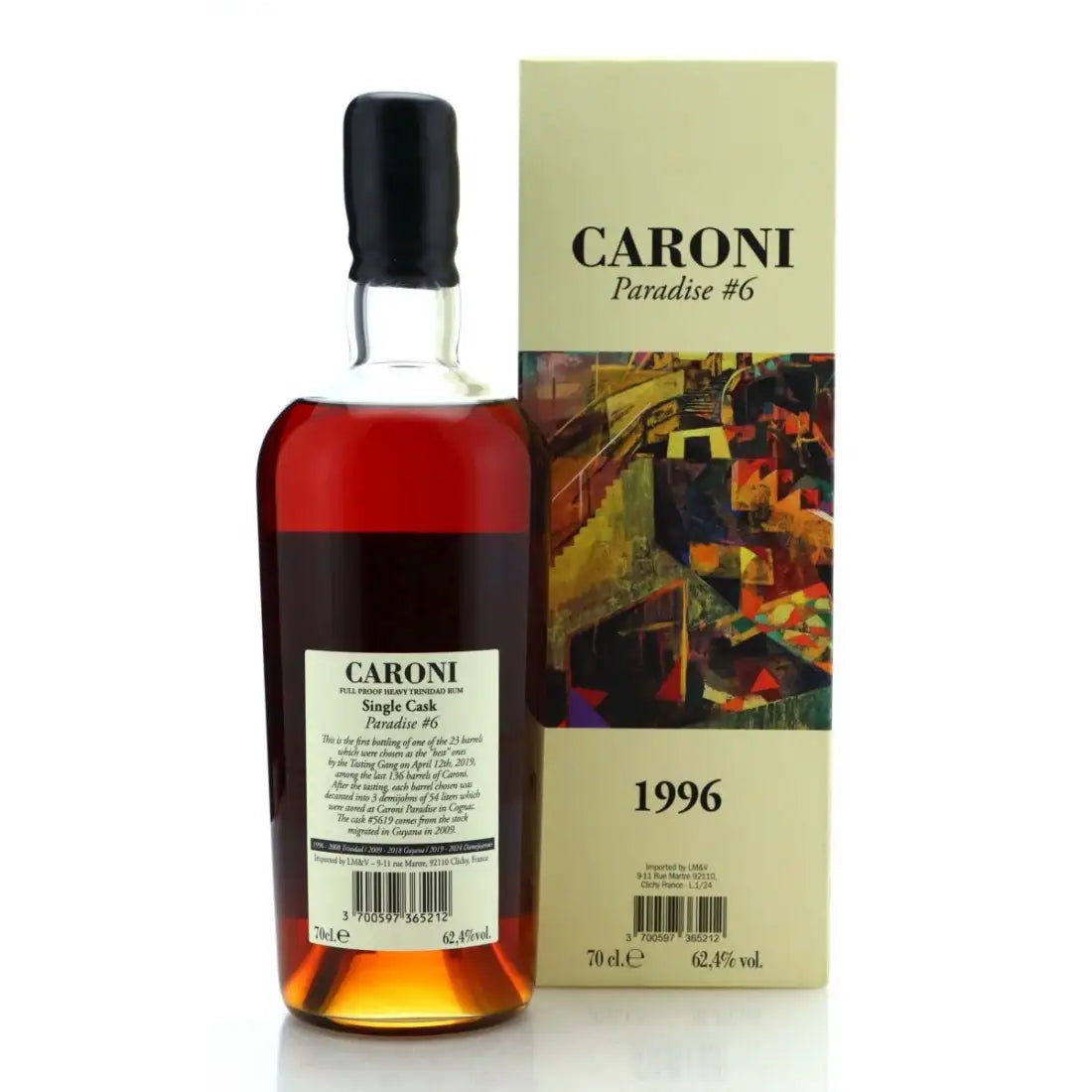 Sample Velier Caroni Paradise #6 (Guyana Stock) Heavy Trinidad Rum 62,4% 3cl