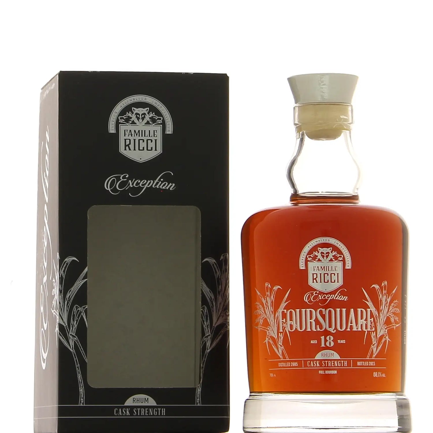 Sample Famille Ricci Foursquare 2005 Exception 18yr 60,1% 3cl