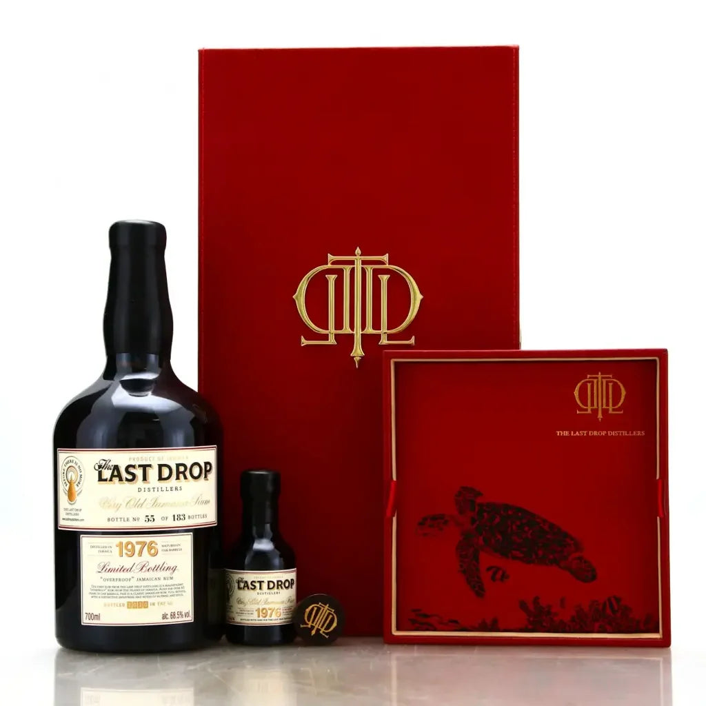 Sample Last Drop Distillers Very Old Jamaica Rum 1976 43yr 68,5% 3cl