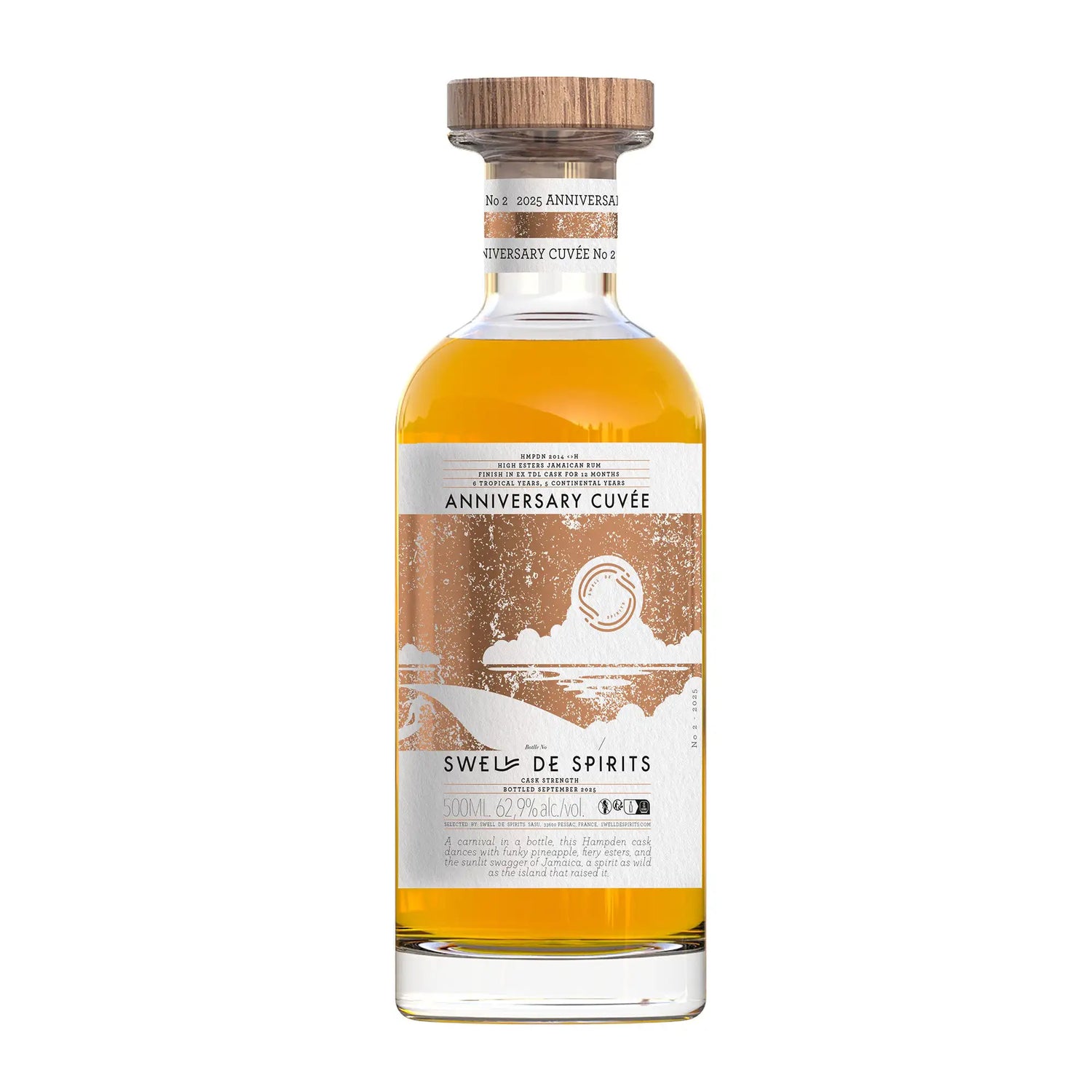 Swell de Spirits Hampden 2014 Anniversary Cuvée #2 <>H 11yr 62,9%