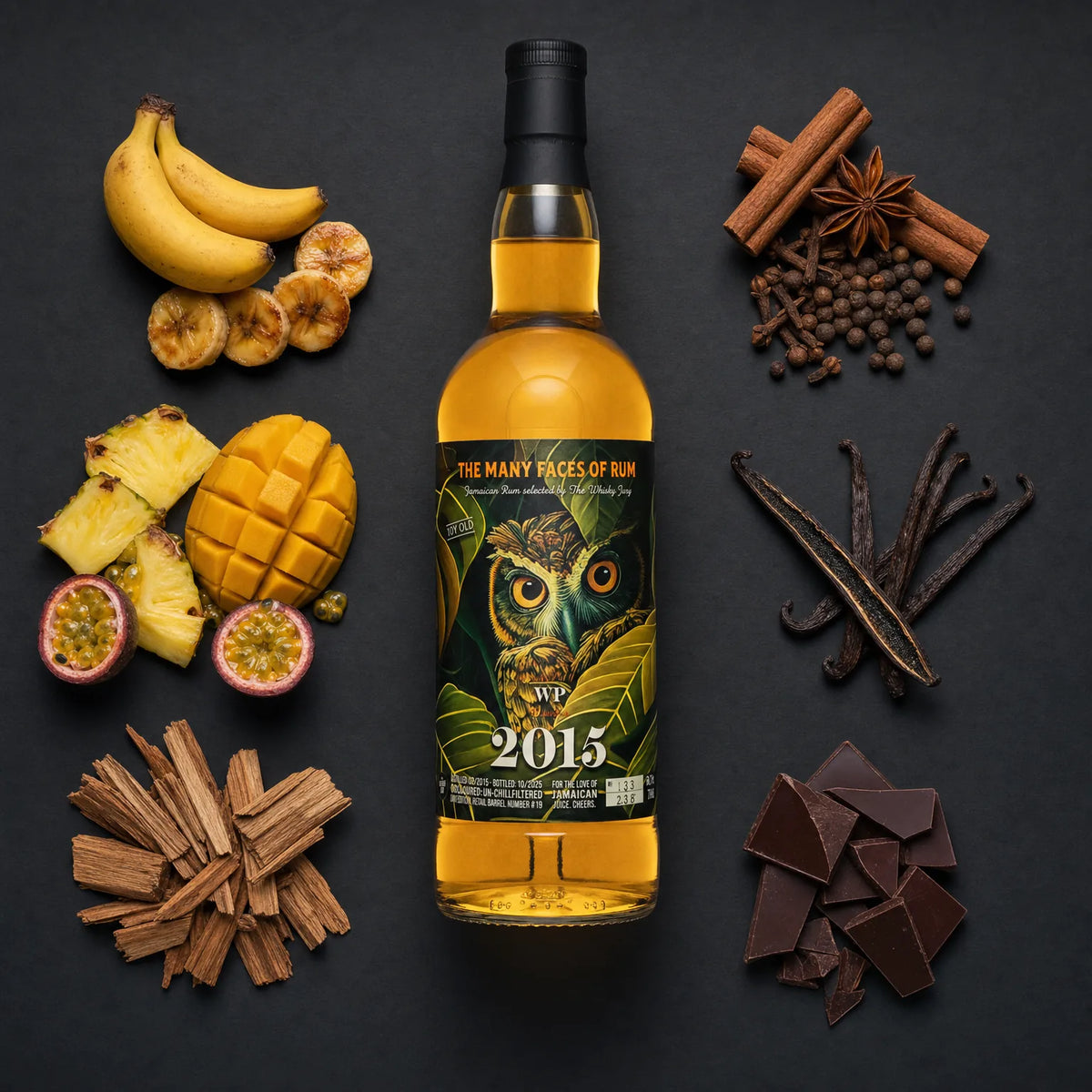 Sample The Whisky Jury Worthy Park 2015 The Many Faces of Rum 10yr 56,7% 3cl