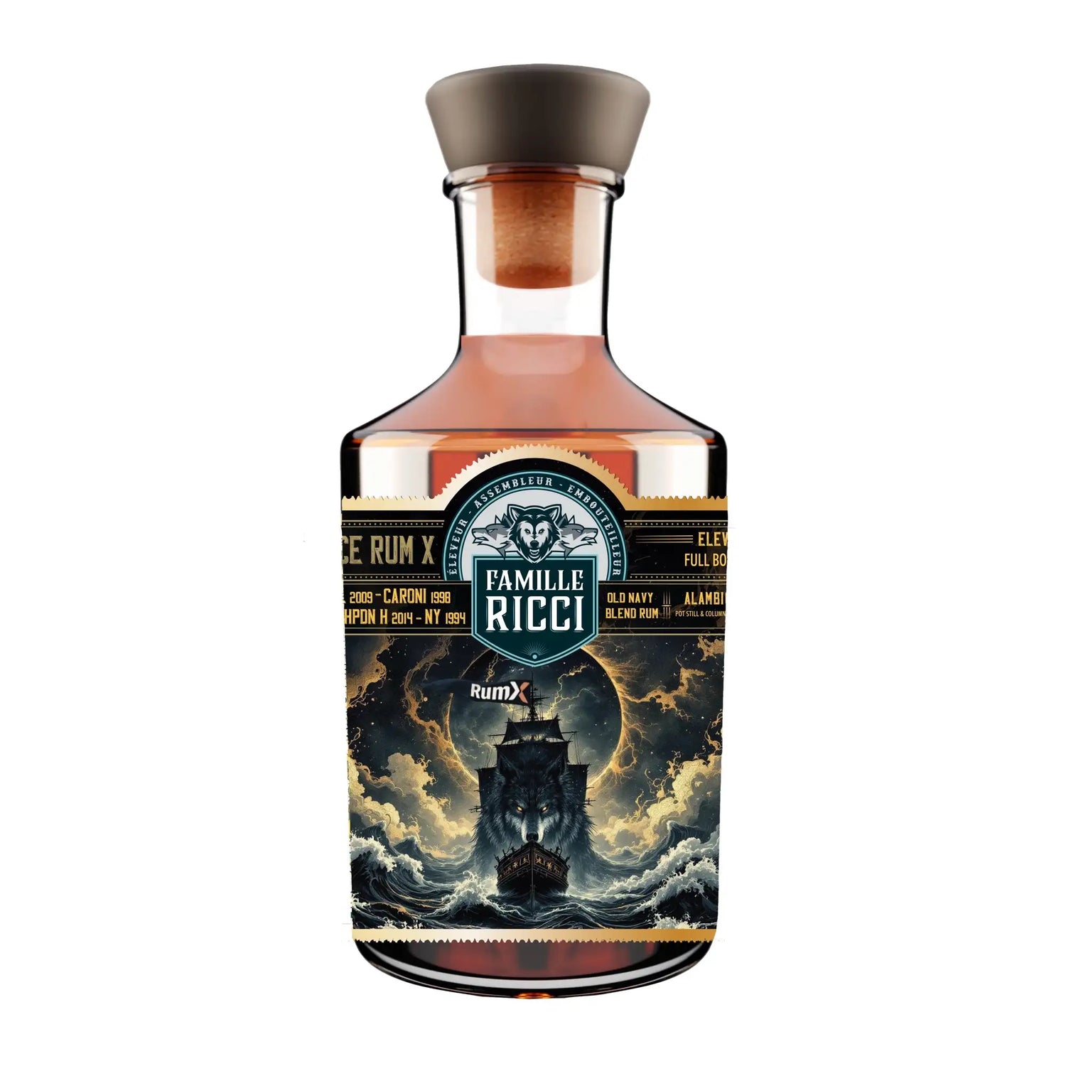 Sample Famille Ricci Navy Blend 2025 by RumX 11/31yr 57,1% 3cl