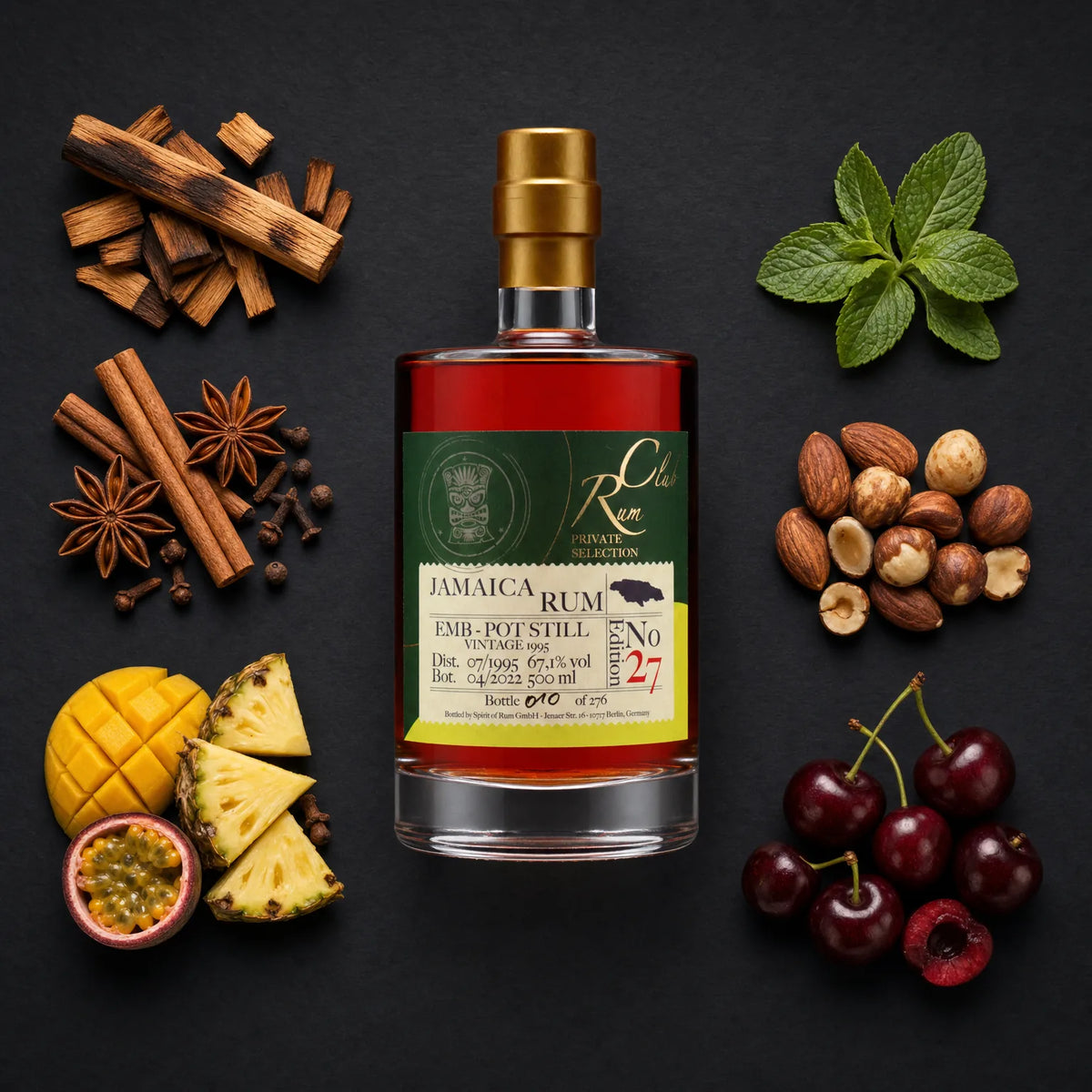 Sample Clarendon 1995 EMB Rumclub Private Selection Ed.27 26yr 67,1% 3cl