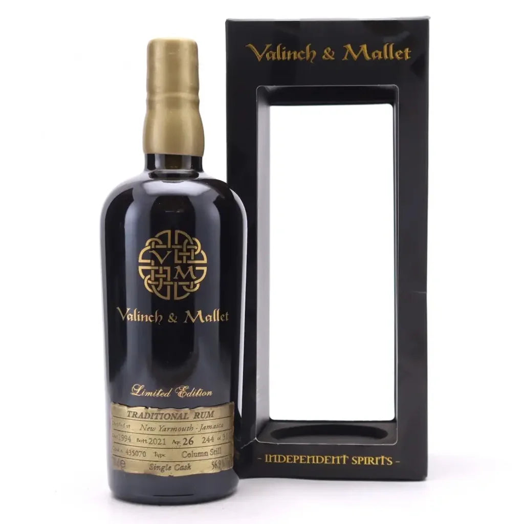 Sample Valinch & Mallet New Yarmouth  1994 The Spirit Of Art 26yr 56,9% 3cl