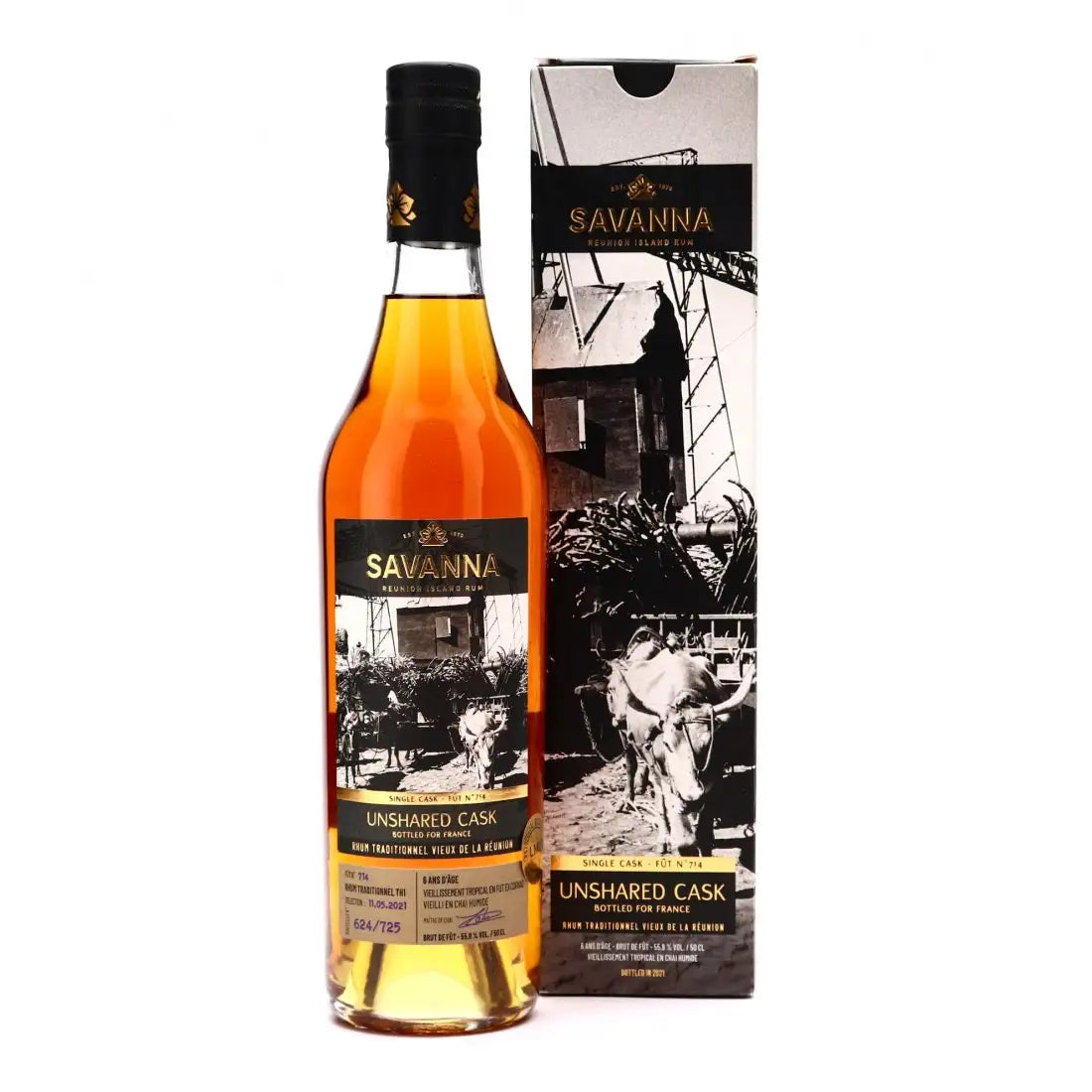Savanna Unshared Cask for France (LMDW) 7yr 55,9%