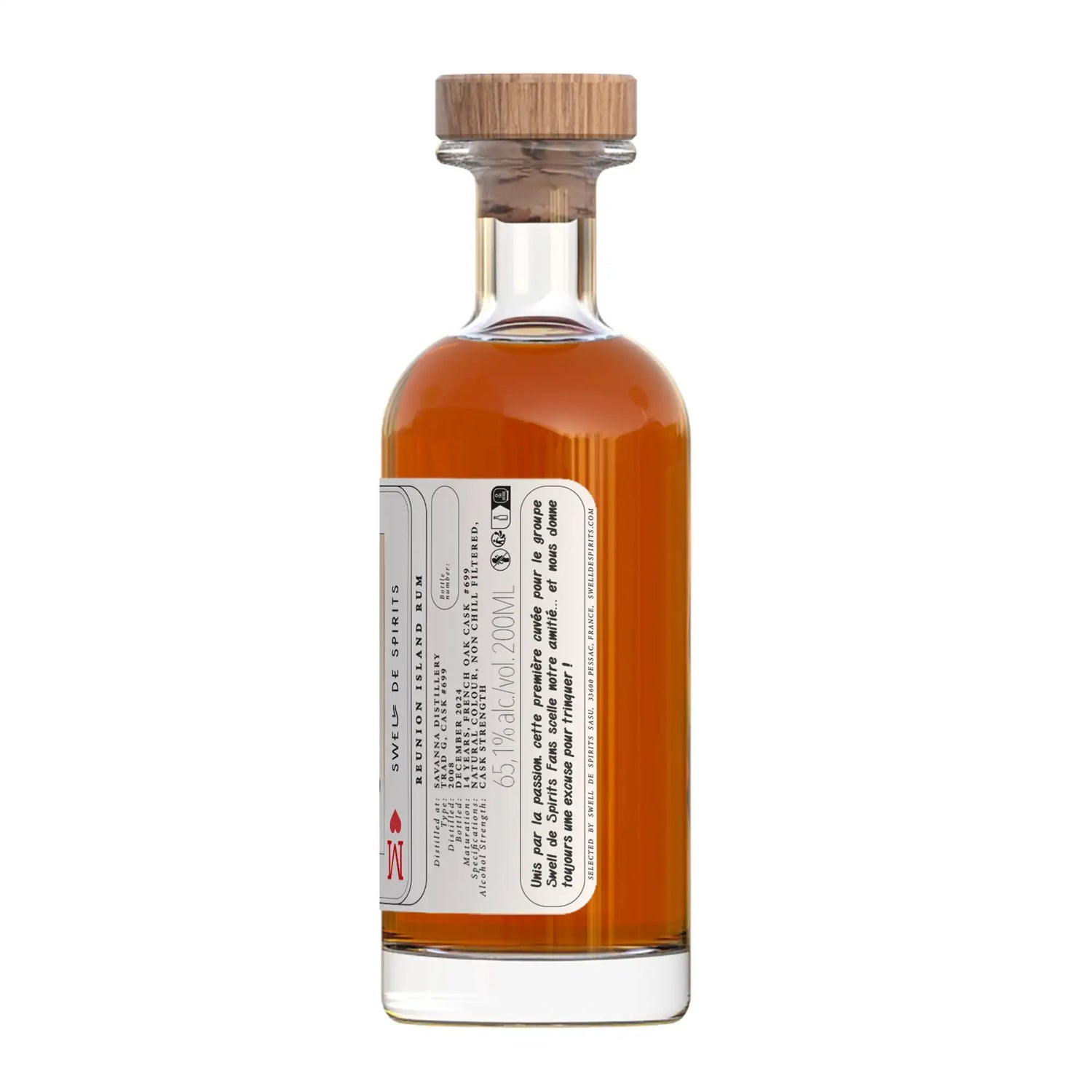 Sample Swell de Spirits Savanna 2008 Fans Release Trad G 14yr 65,1% 3cl