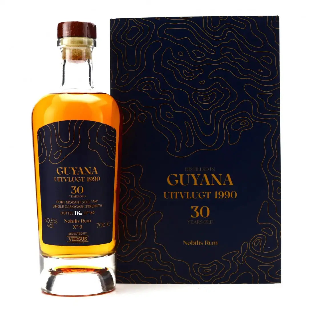Sample Nobilis Uitvlugt 1990 (Port Mourant) No. 9 (Versus Wine) PM 30yr 50,5% 3cl