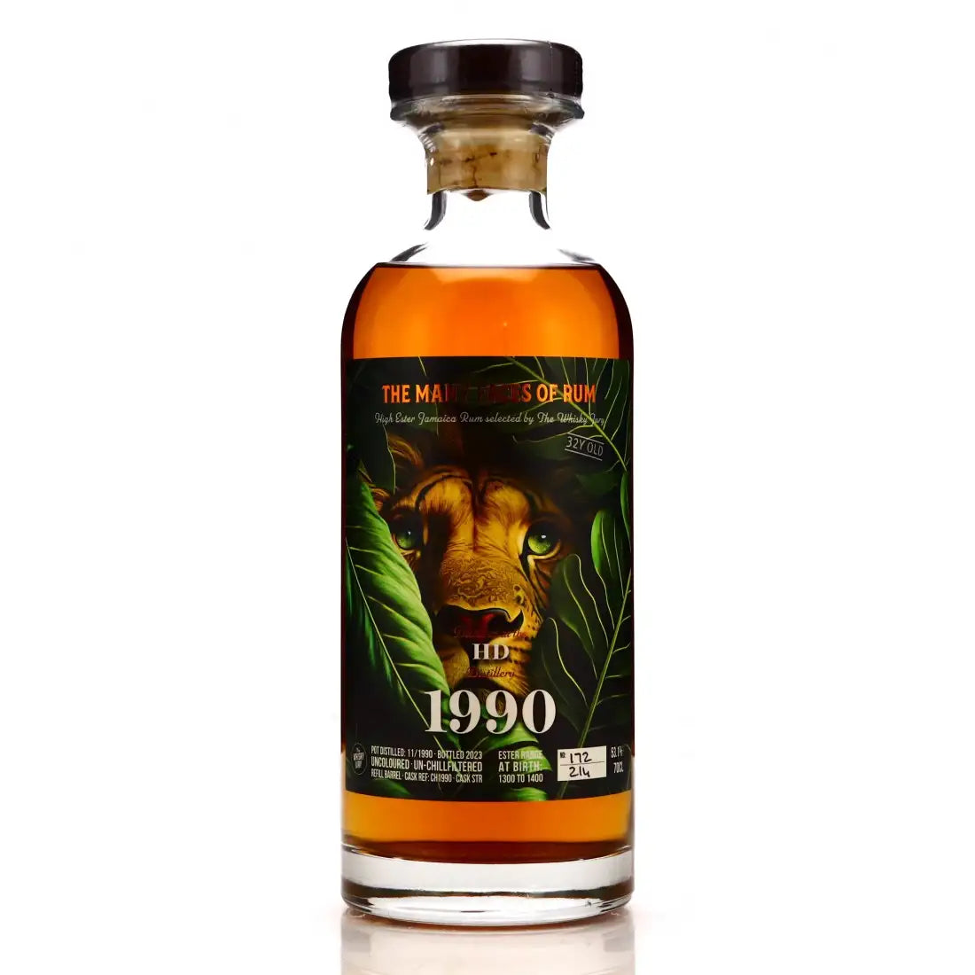 The Whisky Jury Hampden 1990 Jamaica Rum HD 32yr 53,1%