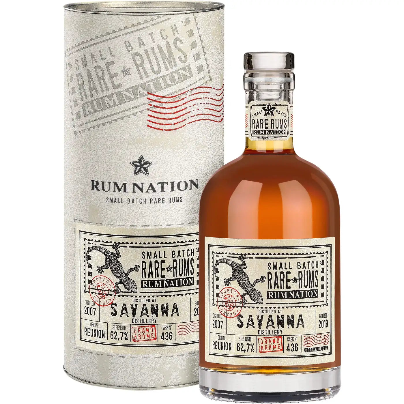 Sample Rum Nation Savanna 2007 Small Batch Rare Rums 12yr 62,7% 3cl