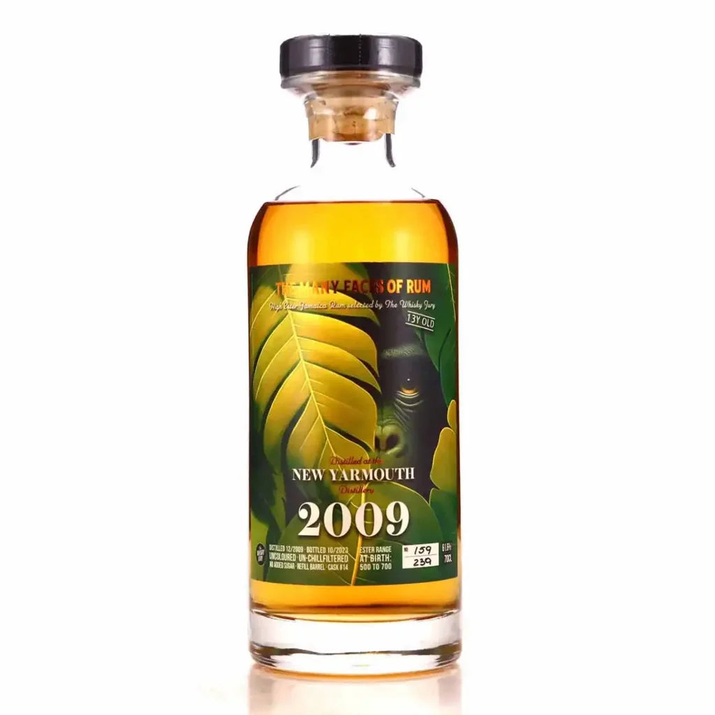 Sample The Whisky Jury New Yarmouth 2009 The Many Faces of Rum NYE/HM 14yr 61,6% 3cl