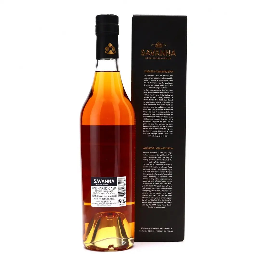 Savanna Unshared Cask for France (LMDW) 7yr 55,9%