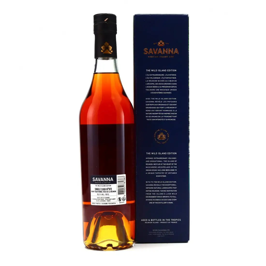 Sample Savanna 2007 The Wild Island Édition - Cascade 13yr 55,2% 3cl