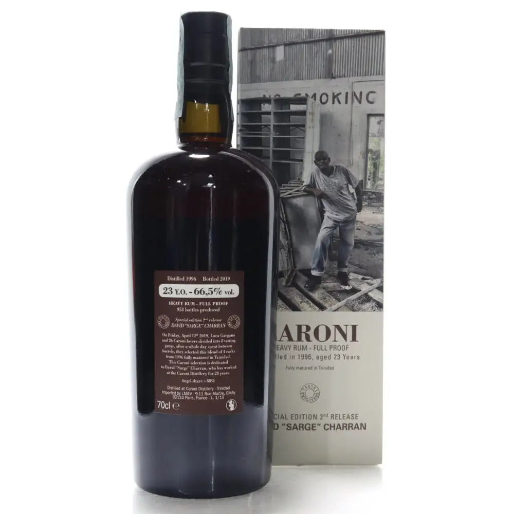 Caroni Employees 2nd release David “Sarge” Charran 1996/2019 23yo 66,5%