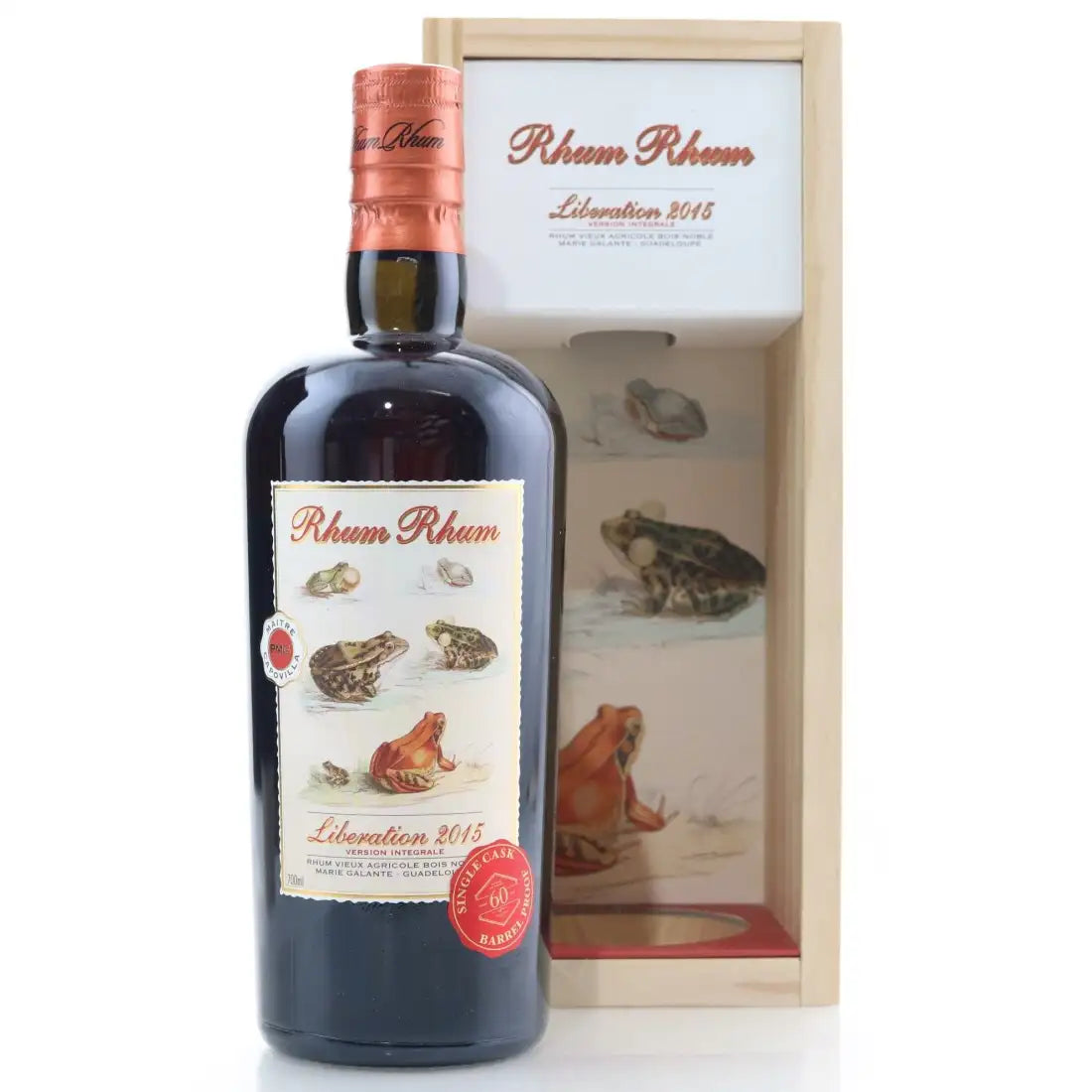 Rhum Rhum Libération 2015 Single Cask 60th LMDW 60,6%
