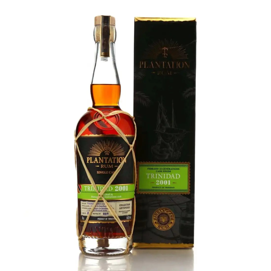 Sample Plantation Tdl 2001 Single Cask Trinidad Antipodes 21yr 64,3% 3cl