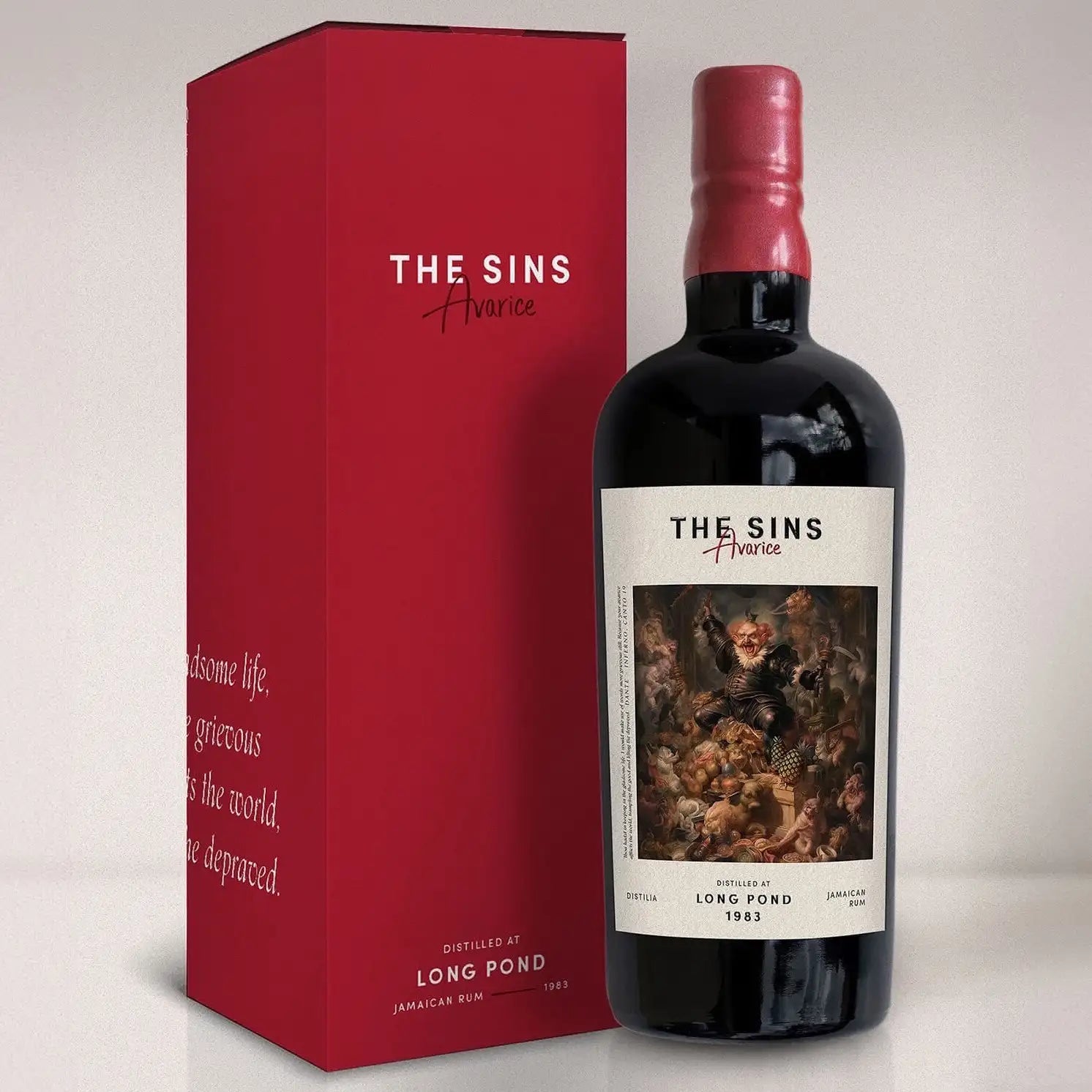 Long Pond 1983/2024 40yo 51,6% 700ml The Sins – Avarice, Robert Bauer and Distilia