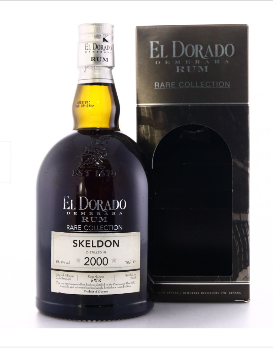 Sample El Dorado Skeldon 2000 Rare Collection SWR 18yr 58,3% 3cl