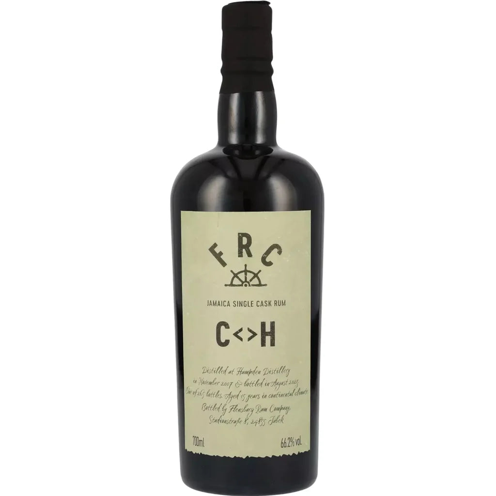 Sample Flensburg Rum Company Hampden 2007 Jamaica Single Cask Rum C<>H 15yr 66,2% 3cl