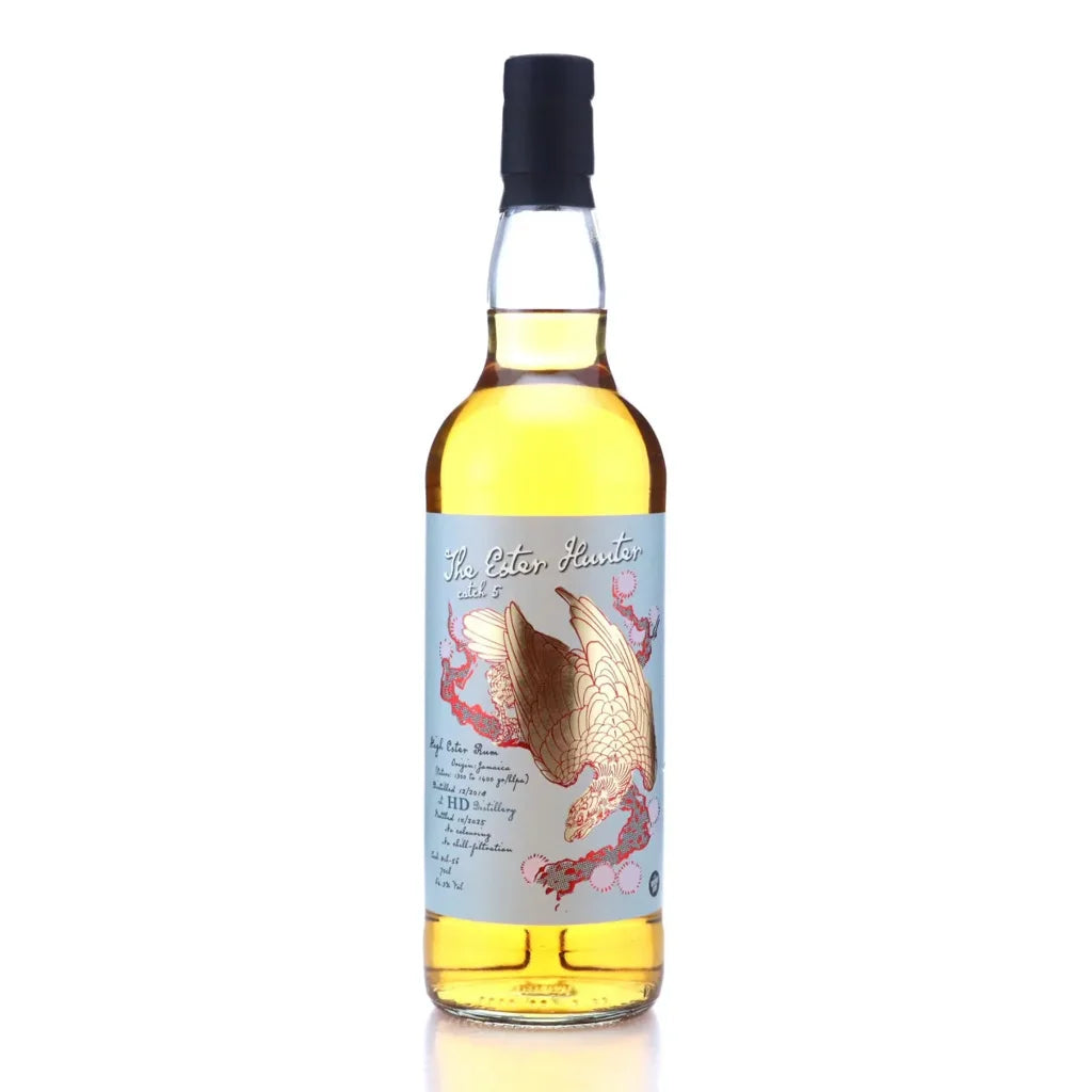 Sample The Whisky Jury Hampden 2018 The Ester Hunter Catch 5 C<>H 7yr 64,3% 3cl