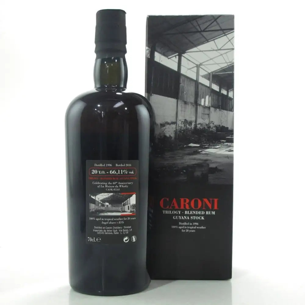 Sample Caroni 1996 20yr 66,11% cask# 5541 Trilogy LMDW 3cl