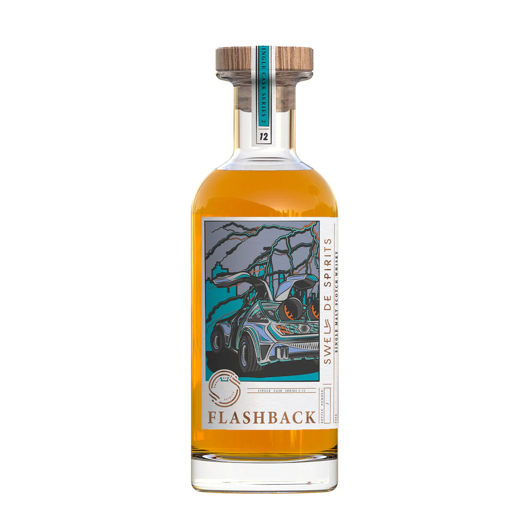 Swell de spirits #12 Flashback Series Single Malt Scotch Whisky des Highlands, Distillerie Secrète 2000 15yr 54,2%