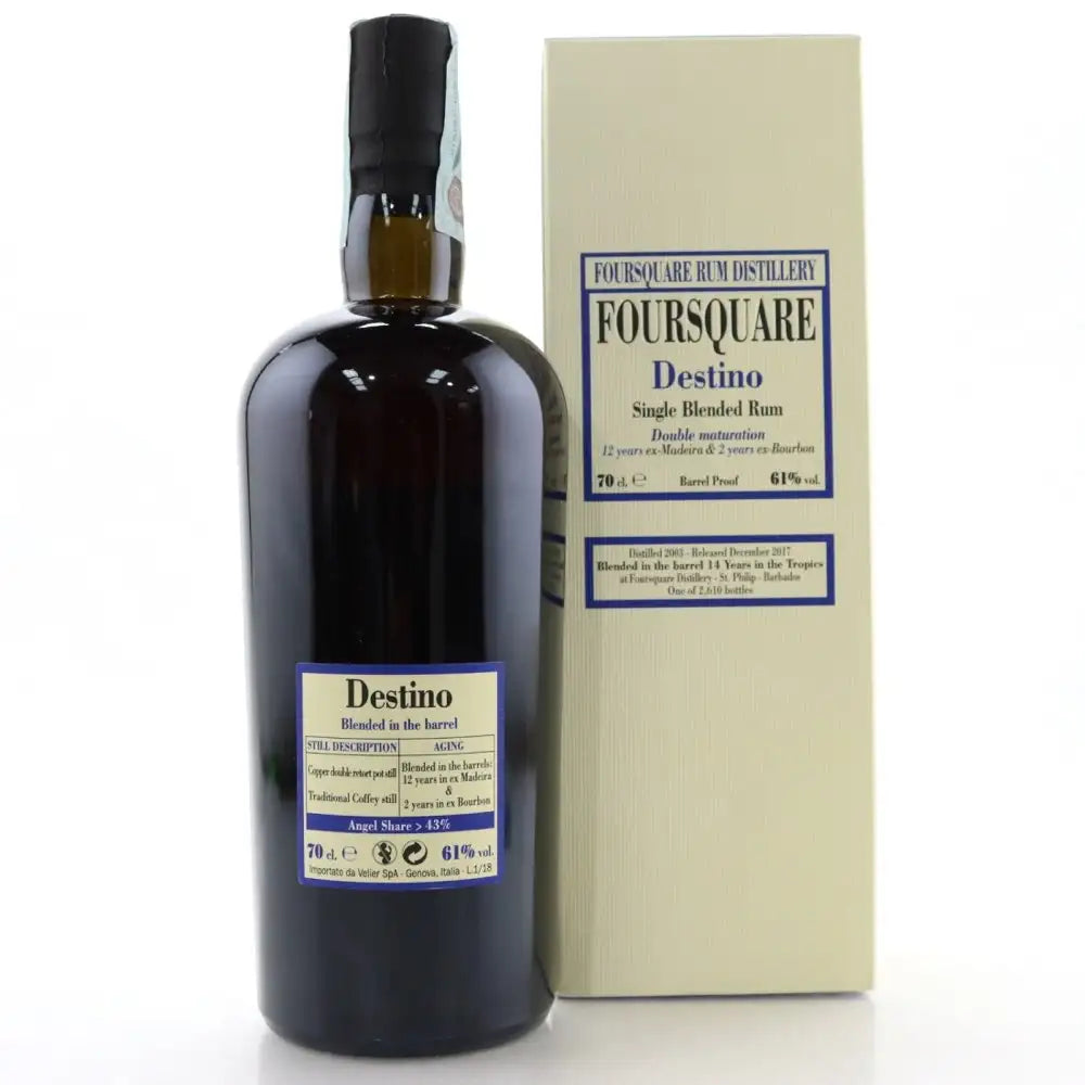 Velier Foursquare 2003 Destino 14yr 61%