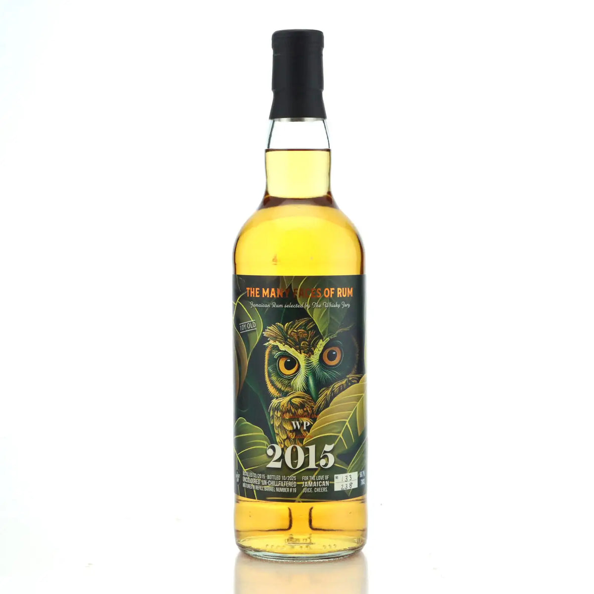 Sample The Whisky Jury Worthy Park 2015 The Many Faces of Rum 10yr 56,7% 3cl