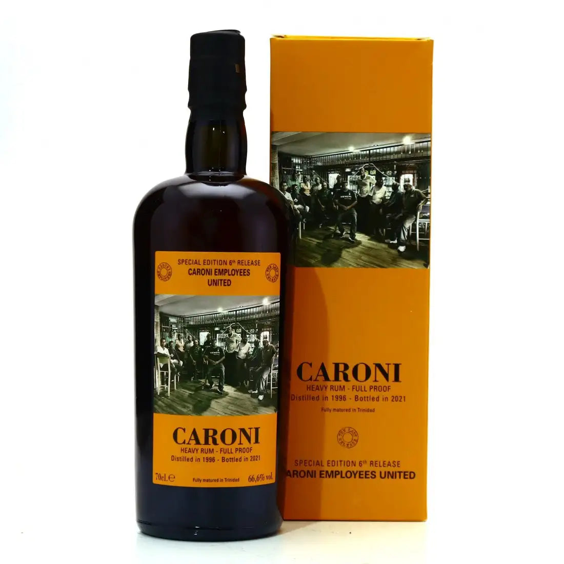 Sample Caroni Employees 1996 66,6% 6th Release Employees United 3cl