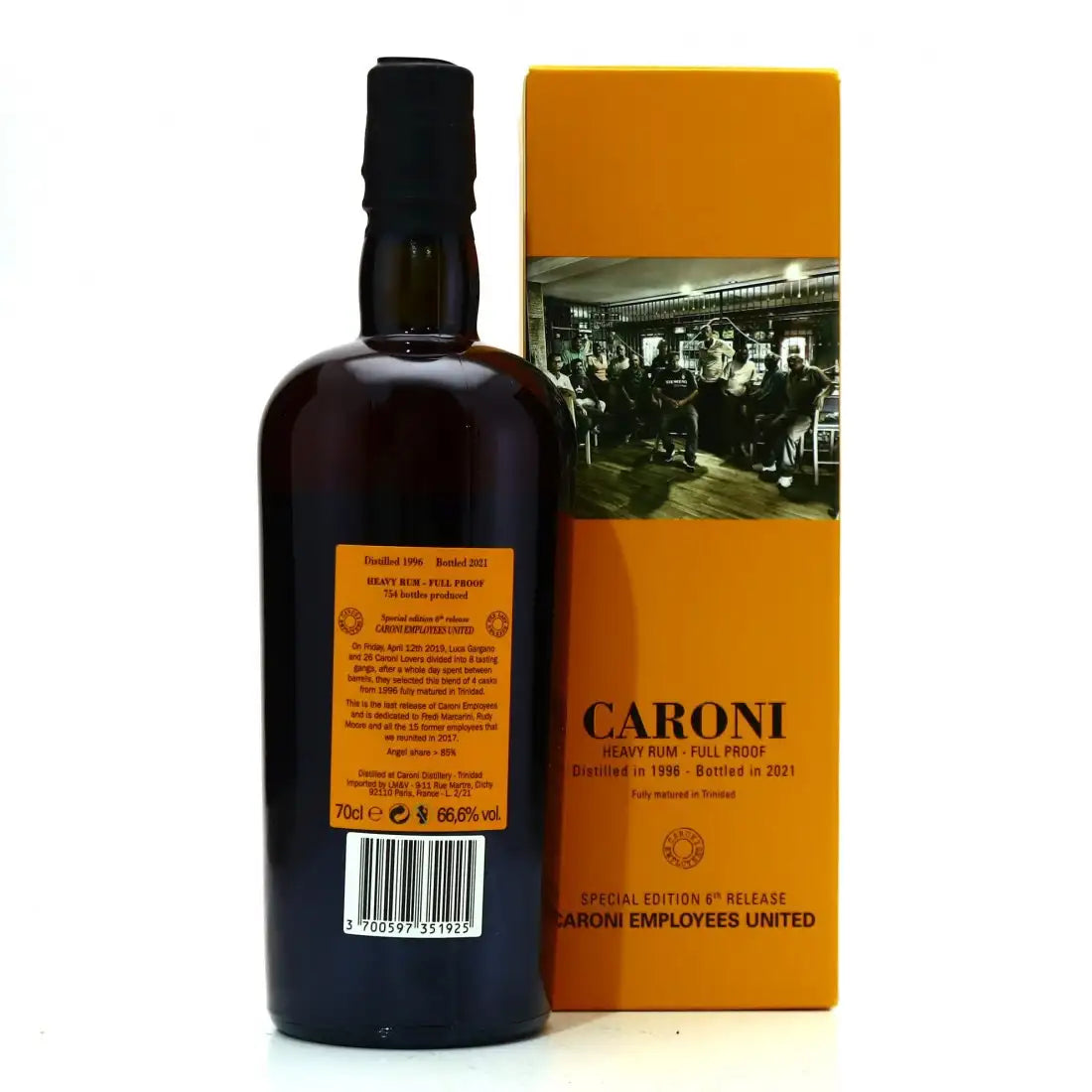 Sample Caroni Employees 1996 66,6% 6th Release Employees United 3cl