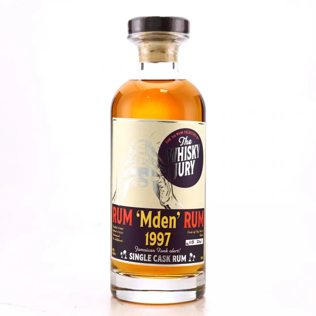 Sample The Whisky Jury Hampden 1997 Mden C<>H 23yr 55,6% 3cl
