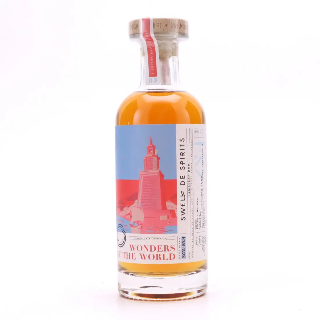 Sample Swell de Spirits Hampden 2011 Wonders of the World #3 <>H 10yr 67,4% 3cl