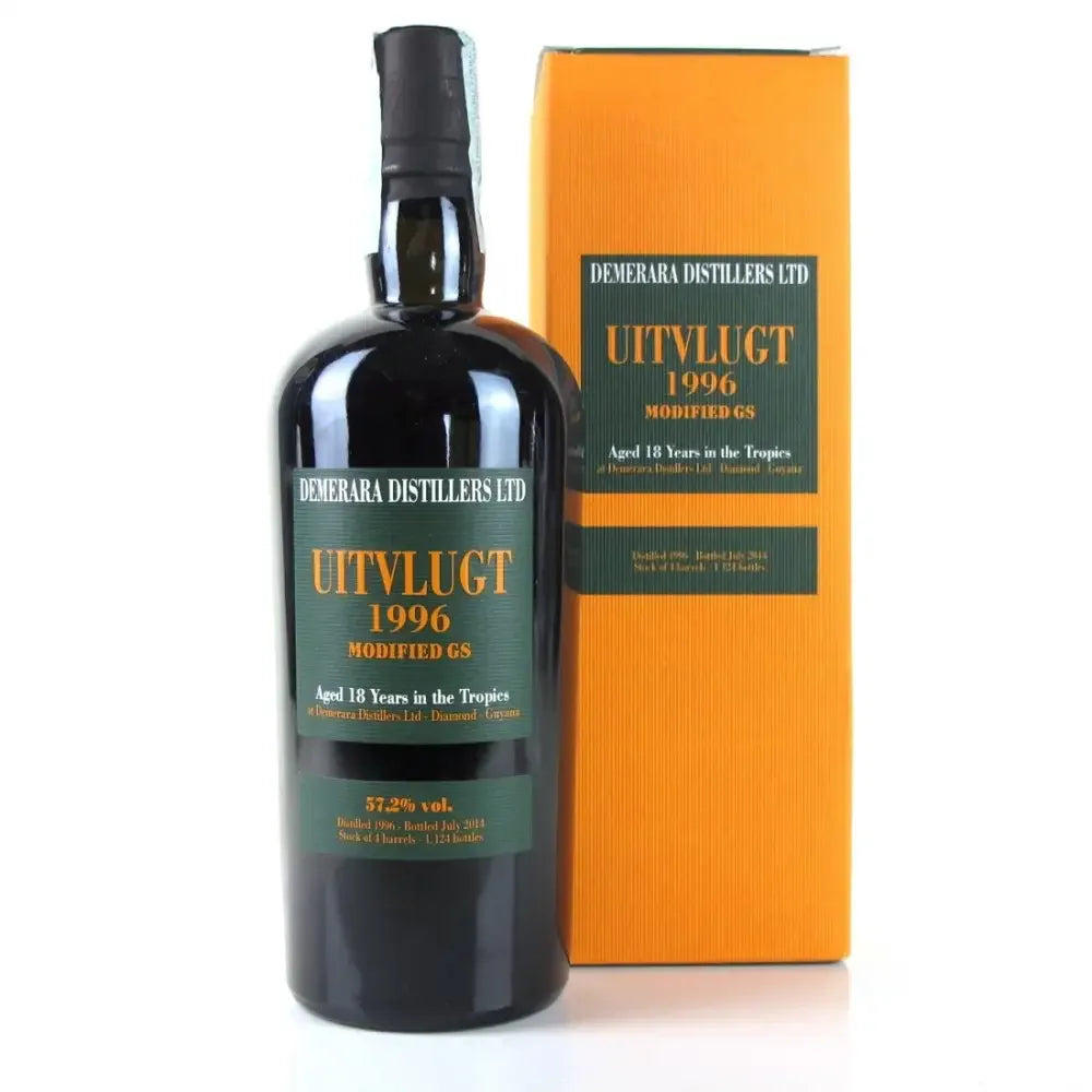 Sample Velier Uitvlugt 1996 Modified GS 18yr 57,2% 3cl