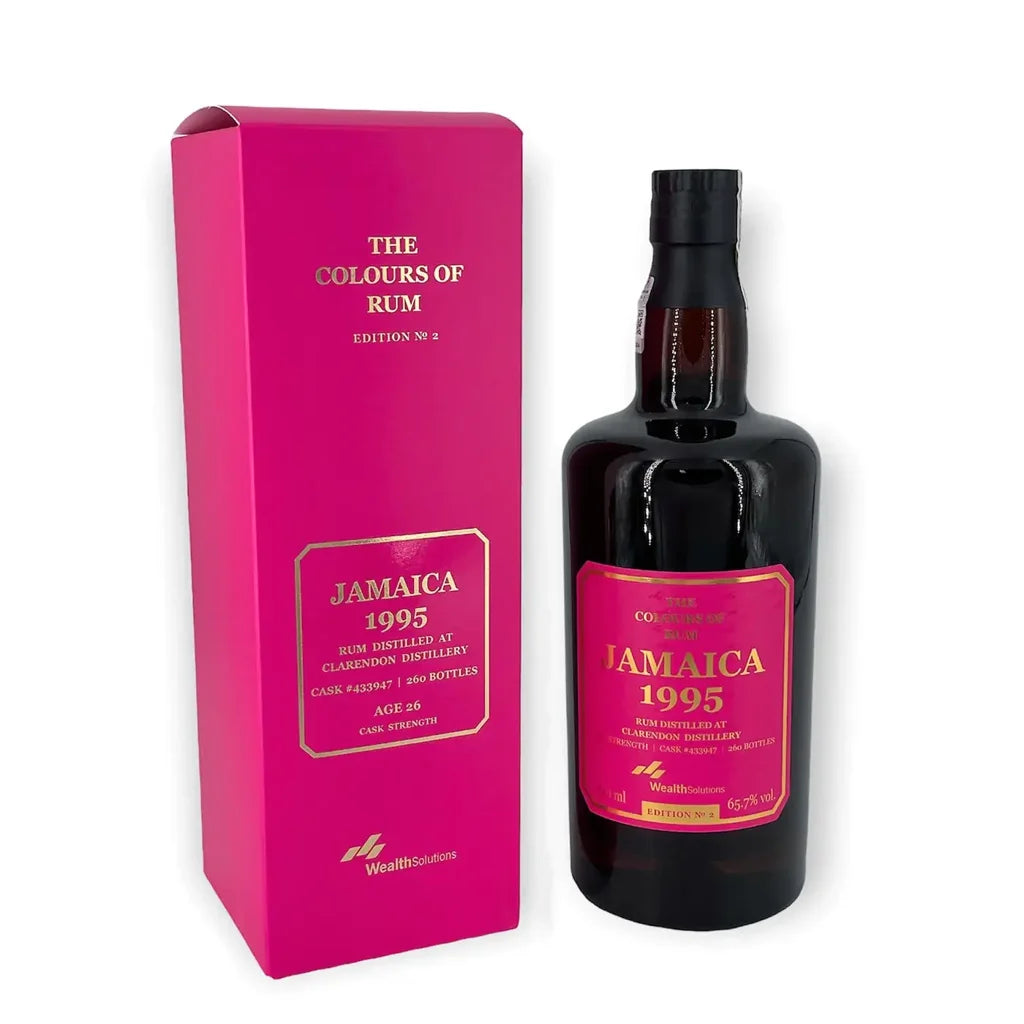 Sample The Colours of Rum Clarendon 1995 Jamaica Ed. 2 26yr 65,7% 3cl