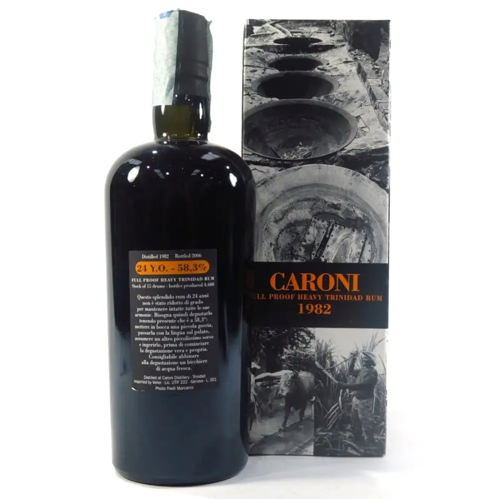 Sample Velier Caroni 1982 Heavy Trinidad Rum HTR 58,3% 3cl