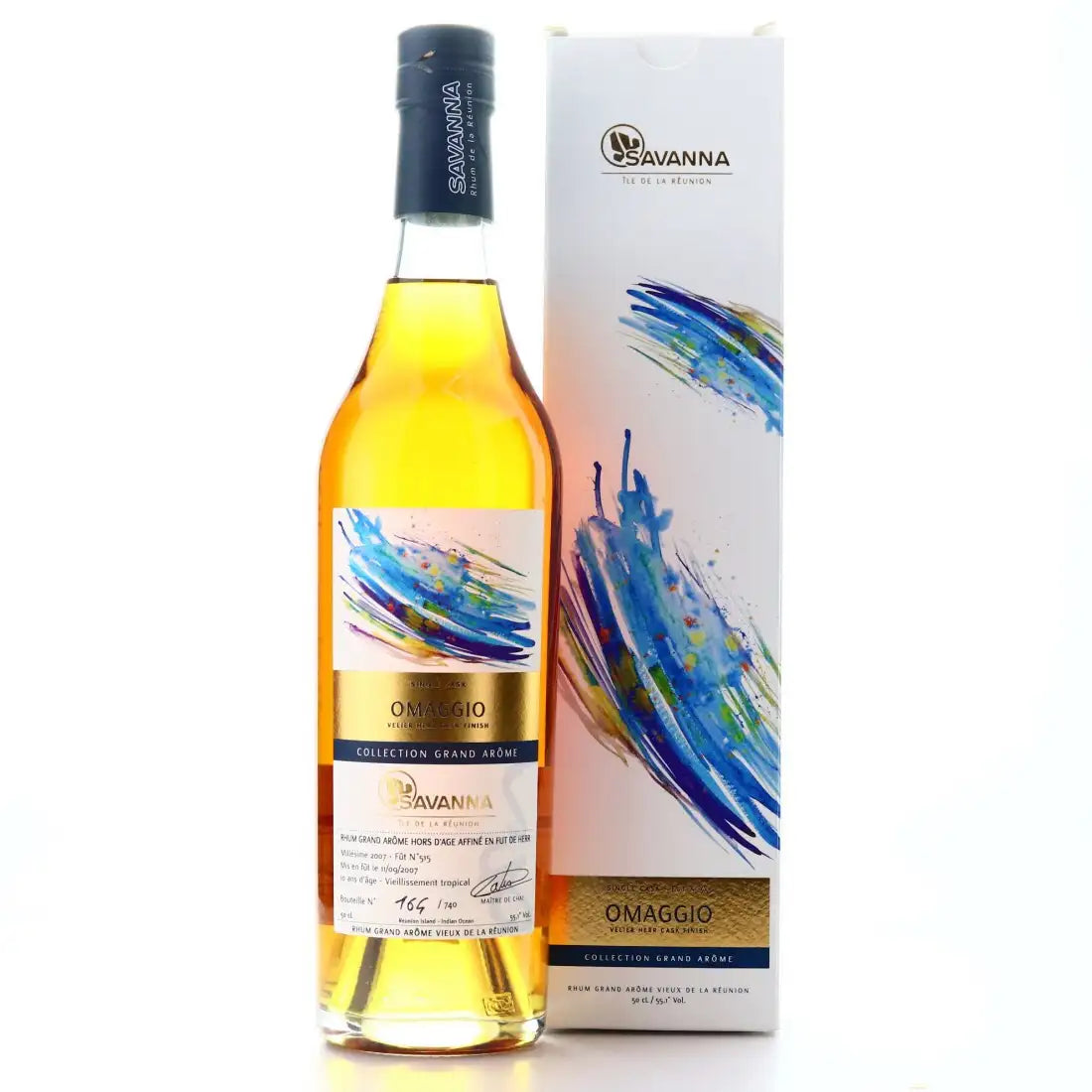 Sample Savanna 2007 Collection Grand Arôme Omaggio 10yr 55,1% 3cl