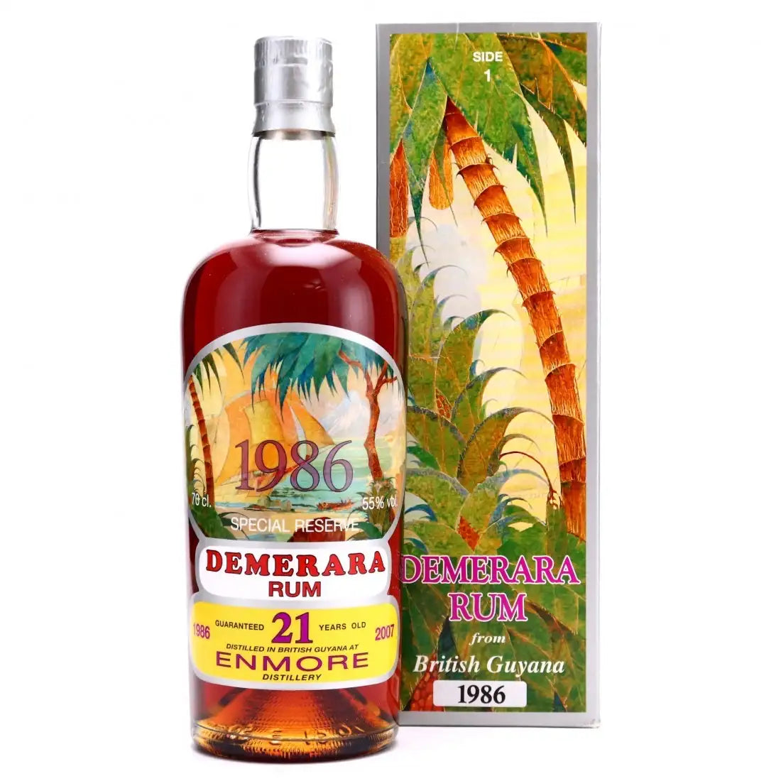 Silver Seal Enmore 1986 Demerara 21yr 55%