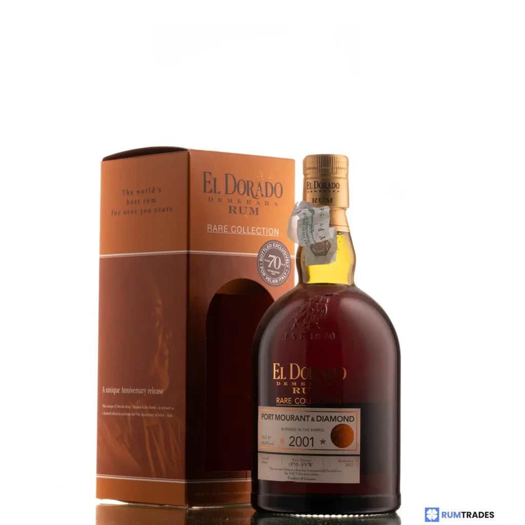 Sample El Dorado Diamond 2001 Port Mourant Rare Collection <PM> SVW 16yr 54,3% 3cl