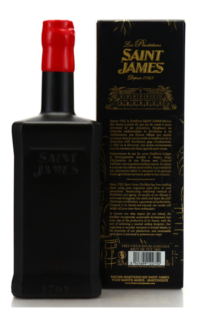 Saint James 2001 Brut de Fut Éphémères no.1 55,2%