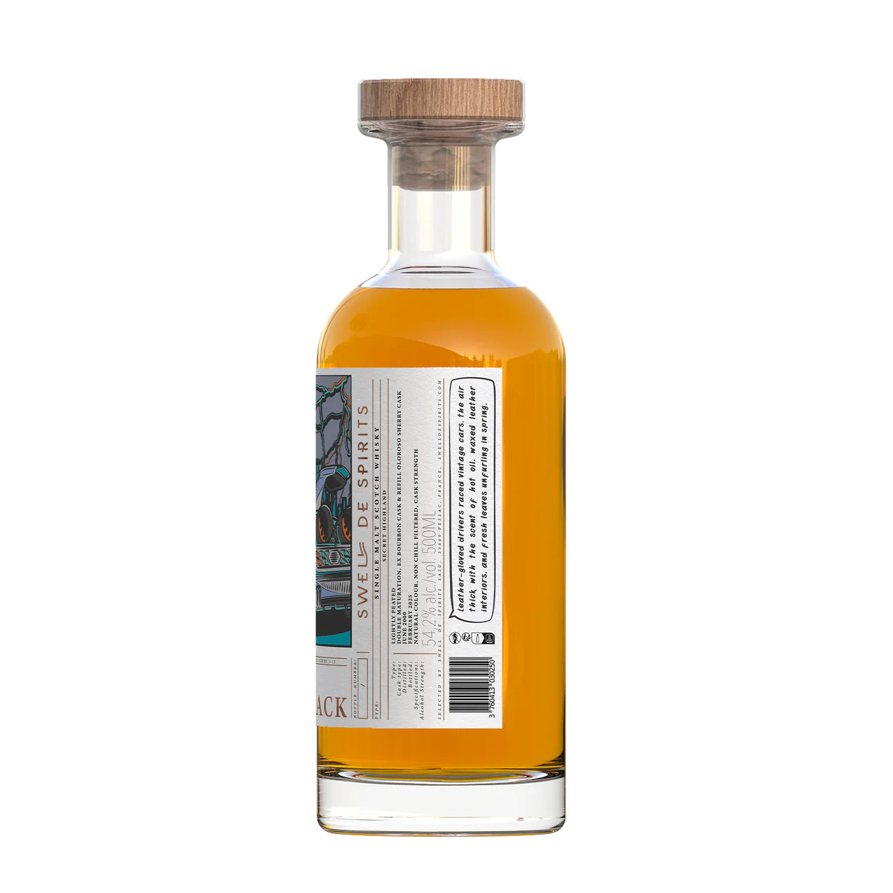 Swell de spirits #12 Flashback Series Single Malt Scotch Whisky des Highlands, Distillerie Secrète 2000 15yr 54,2%