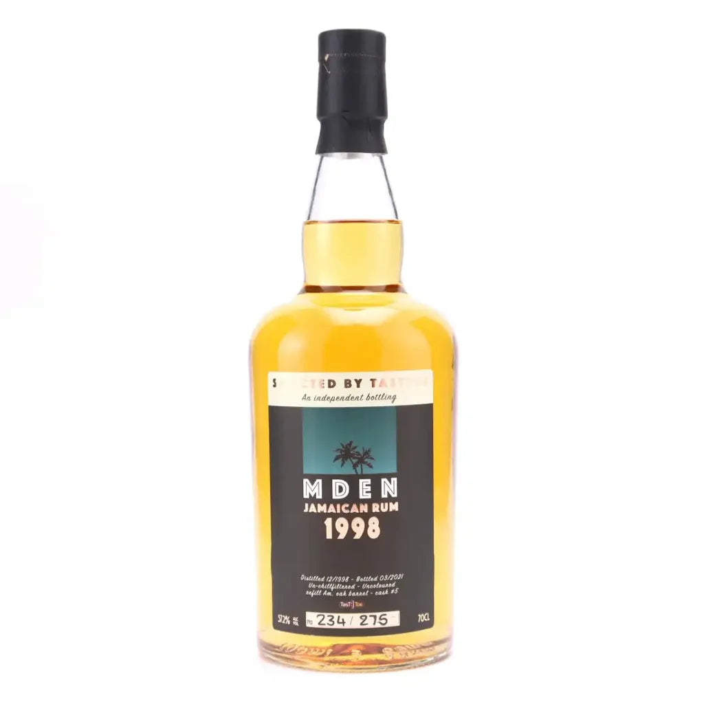 Sample TAST'TOE Hampden 1998 MDEN Jamaican Rum HLCF 23yr 57,2% 3cl