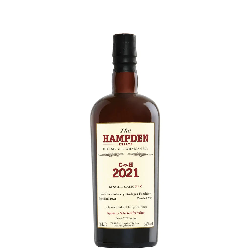 Sample Velier Hampden 2021 Single Cask Selected for Velier C<>H 4yr 64% 3cl