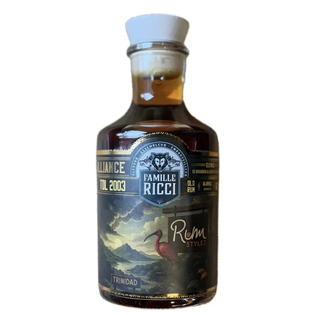 Sample Famille Ricci TDL 2003 Alliance Rum Stylez Caroni Cask Finish 22yr 62% 3cl