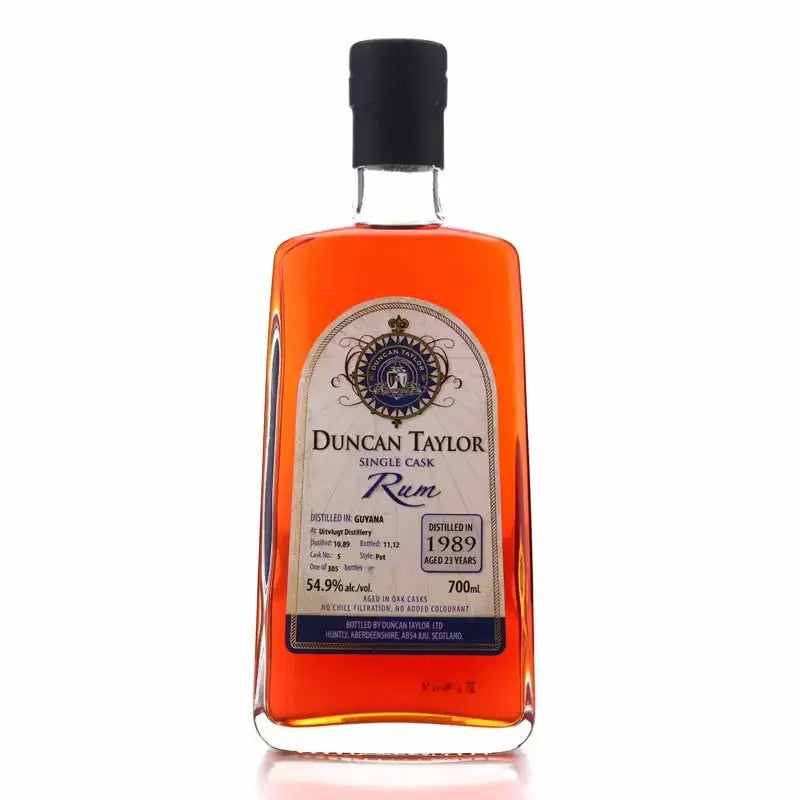 Sample Duncan Taylor Uitvlugt 1989 Port Mourant Single Cask 23yr 54,9% 3cl