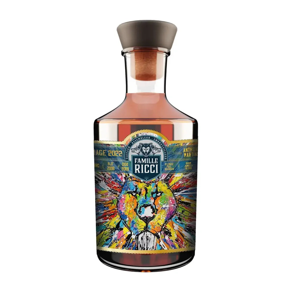 Sample Famille Ricci Hampden 2008-2009 <H>/HJF/DOK Hommage à Anthony Martins 14yr 63,8% 3cl