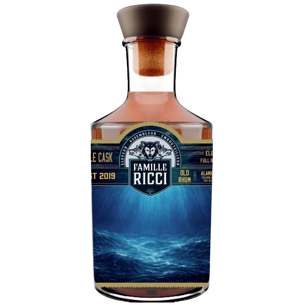 Sample Famille Ricci Savanna 2019 HGT Rare Single Cask 7yr 55,5% 3cl