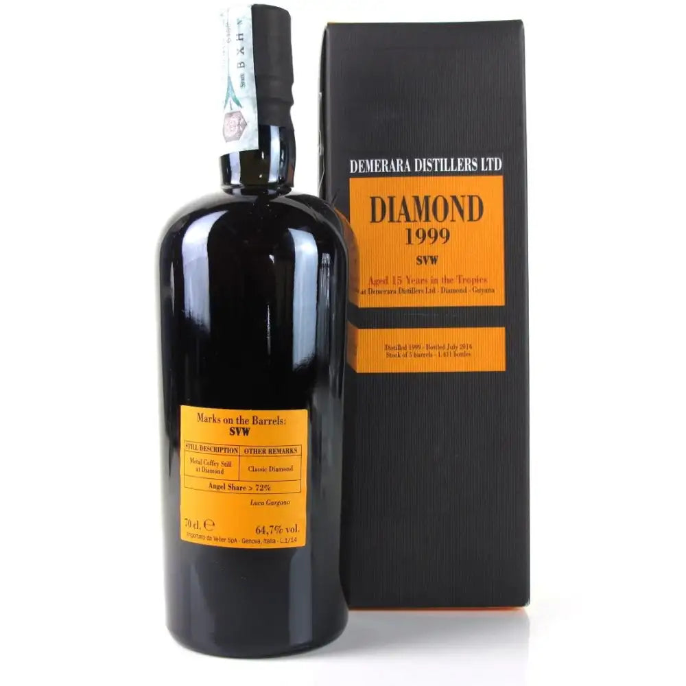 Sample Velier Diamond 1999 SVW 15yr 64,7% 3cl