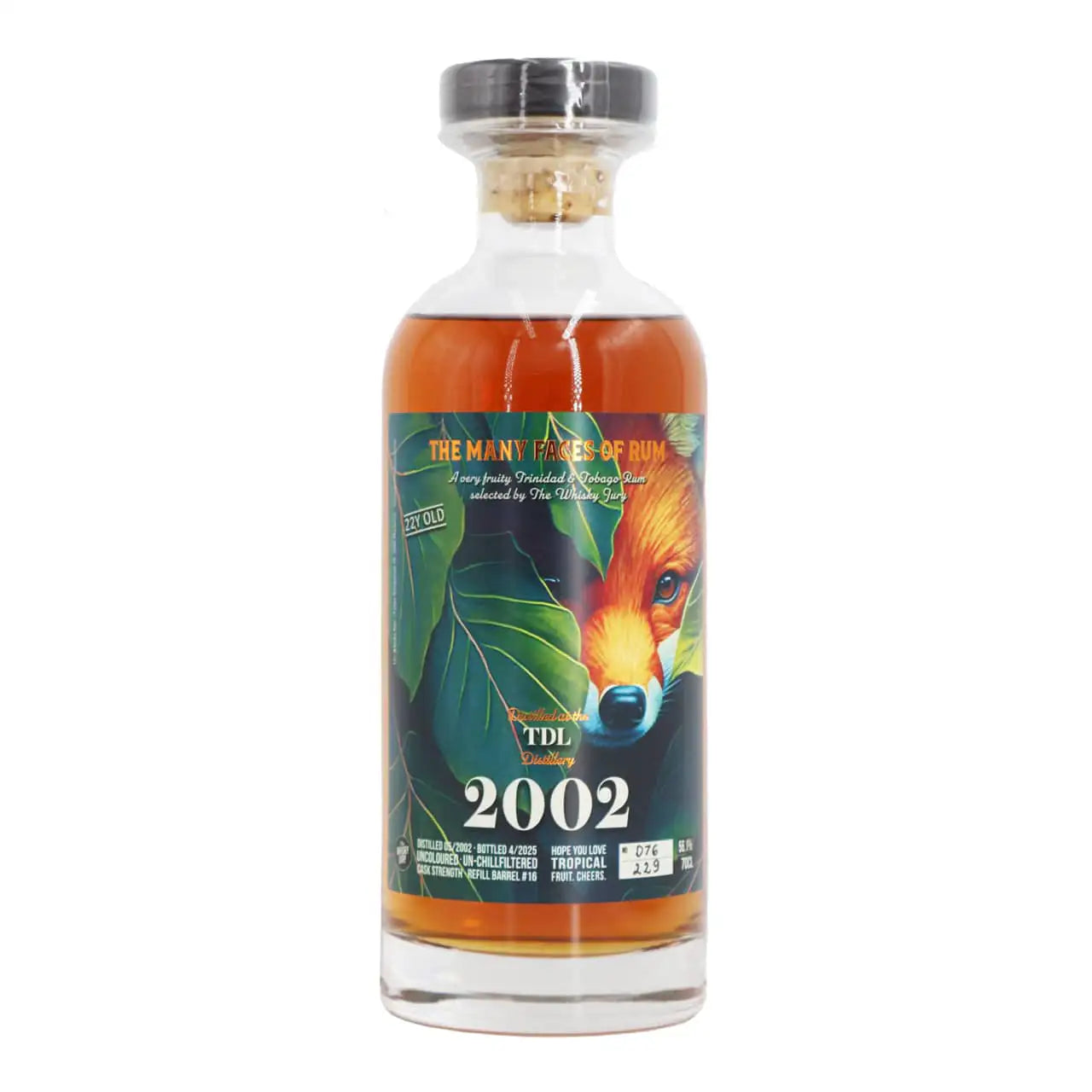 Sample The Whisky Jury T.D.L 2002 22yr 56,1% 3cl